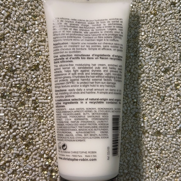Christophe Robin Daily Hair Cream with Sandalwood - Picture 2 of 2